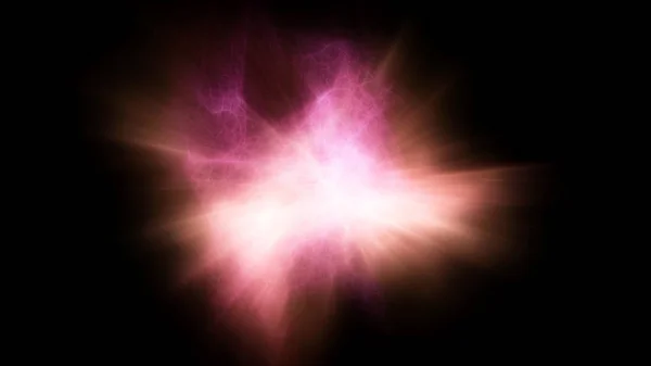 Efecto Luz 0414 Luz Una Nebulosa Abstracta Del Espacio Interestelar — Foto de Stock