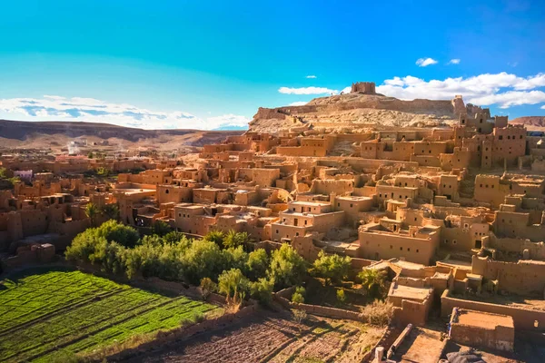 Ait Benhaddou Een Versterkte Stad Ksar Langs Voormalige Caravan Route — Stockfoto