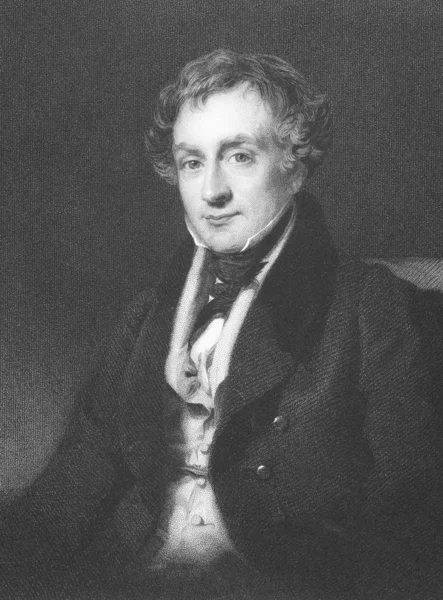 William Lawrence 1Ste Baronet 1783 1867 Gravure Uit Jaren 1800 — Stockfoto