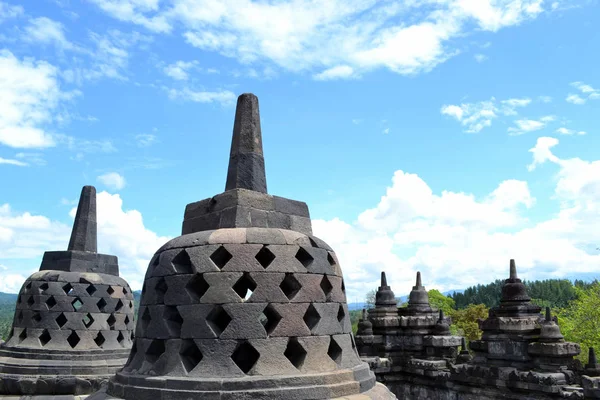 Borobudur Tapınağı Seyahat — Stok fotoğraf