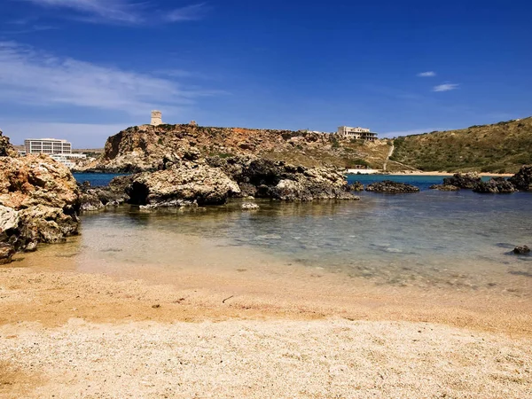 Detalj Vattenkanten Tropisk Strand Rev — Stockfoto