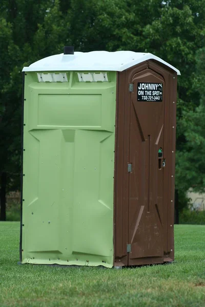 Close Shot Dari Port Potty — Stok Foto