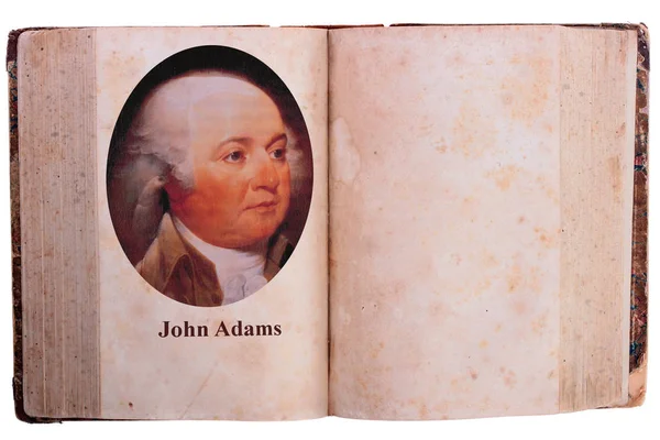 Second President United States America John Adams — Stock Photo, Image