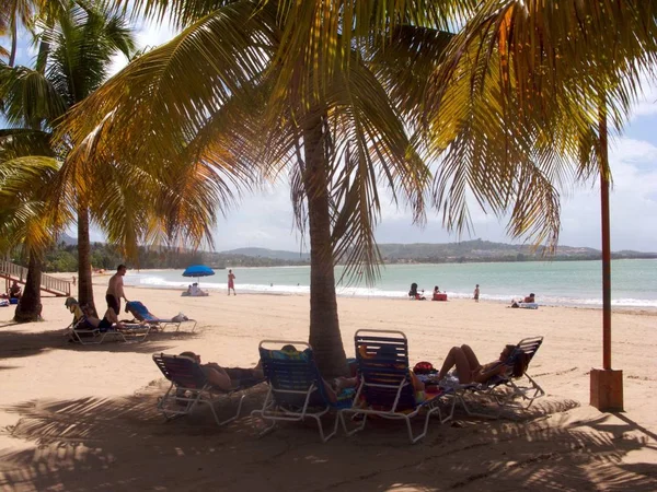 Praia Luquillo Porto Rico — Fotografia de Stock