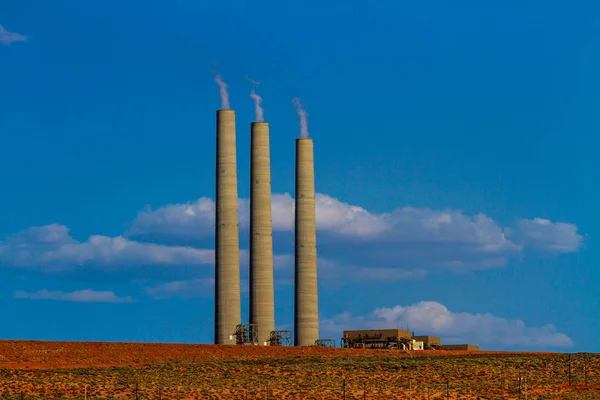 Diz Que Usina Geradora Navajo Carvão Uma Das Usinas Mais — Fotografia de Stock