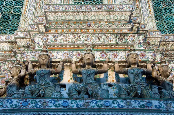 Wat Pho Temple Bangkok — Fotografia de Stock