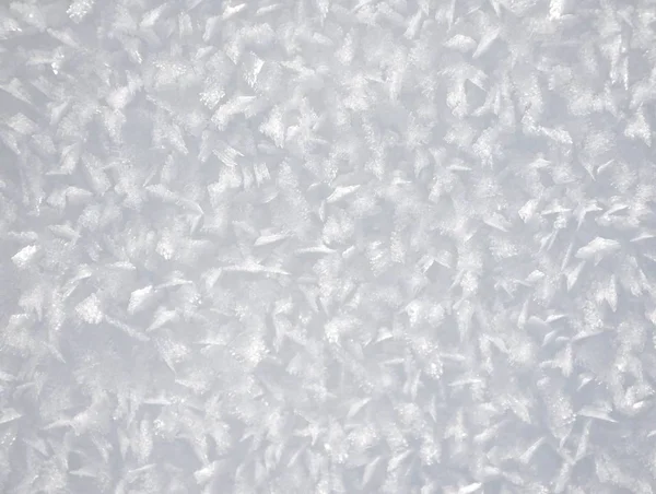 Снежные Кристаллы Зимний Фон — стоковое фото