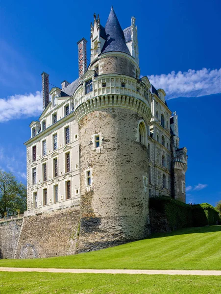 Schloss Brissac Quinc Pays Loire Frankreich — Stockfoto