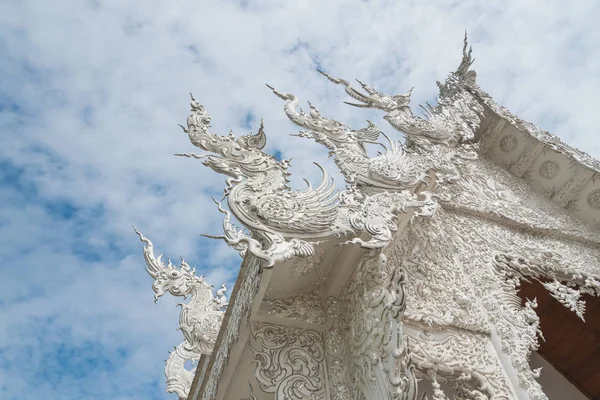 Уникальная Архитектура Искушении Ват Ронг Хун Чианграи Таиланд — стоковое фото