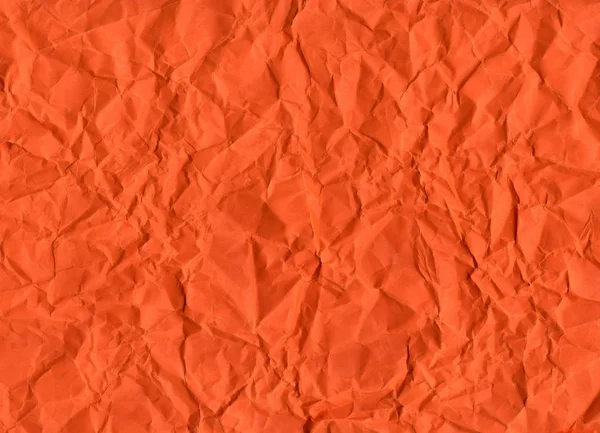 Oranje Golvend Papier Blad — Stockfoto