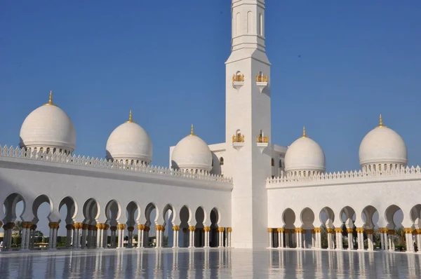 Sheikh Zayed Grand Mosque Abu Dhabi Uae — Stock Photo, Image