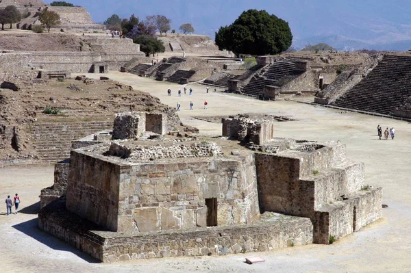 Régi Romok Mexikói Monte Alban — Stock Fotó