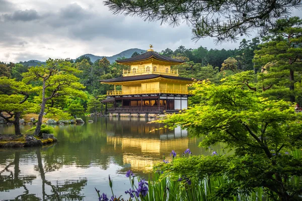 Kinkaku Altın Tapınak Pavilion Kyoto Japonya — Stok fotoğraf
