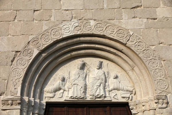 Portail Cathédrale Venzone — Photo