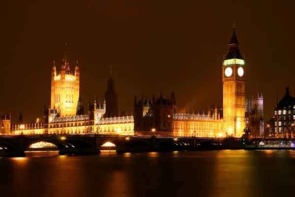 Londra Parlamentosu Londra Gece — Stok fotoğraf