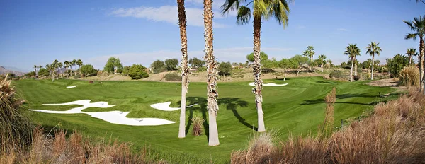 Vista Panorámica Campo Golf — Foto de Stock