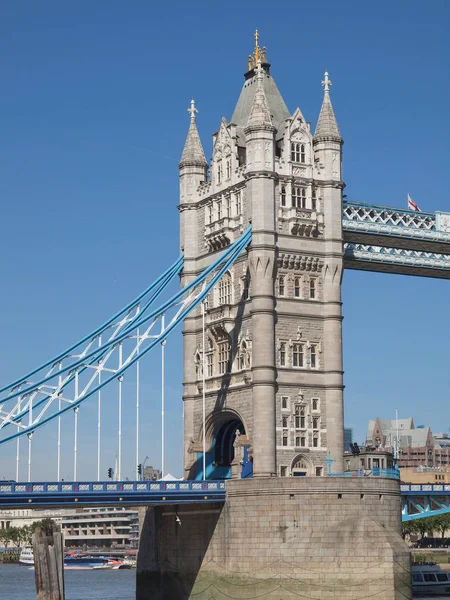 Tower Bridge River Thames Londres Reino Unido — Fotografia de Stock