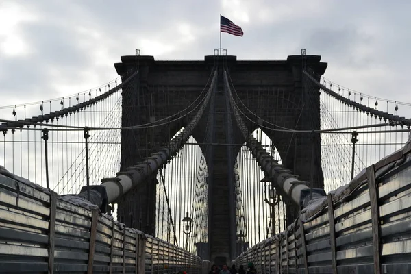 Puente Brooklyn Nueva York — Foto de Stock