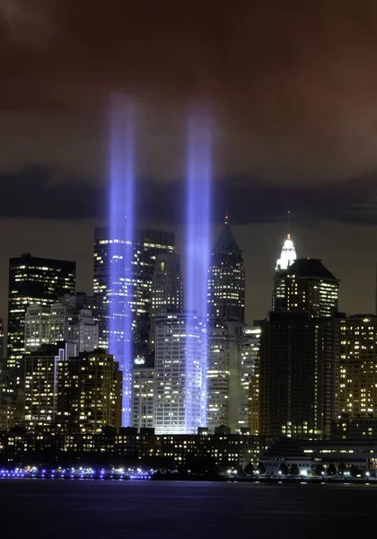 Himmel Über Ground Zero New York City Usa — Stockfoto