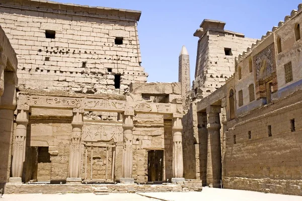 Afbeelding Van Tempel Van Luxor Luxor Egypte — Stockfoto