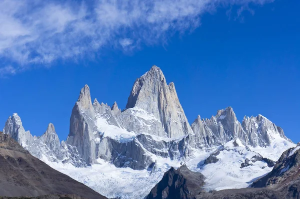 Monte Fitz Roy Παταγονία Αργεντινή Νότια Αμερική — Φωτογραφία Αρχείου