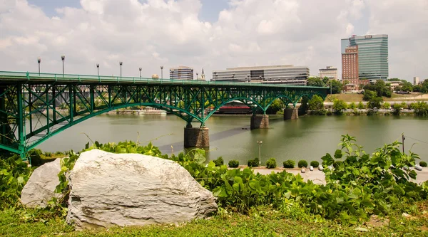 Vistas Knoxville Tennessee Centro Cidade — Fotografia de Stock