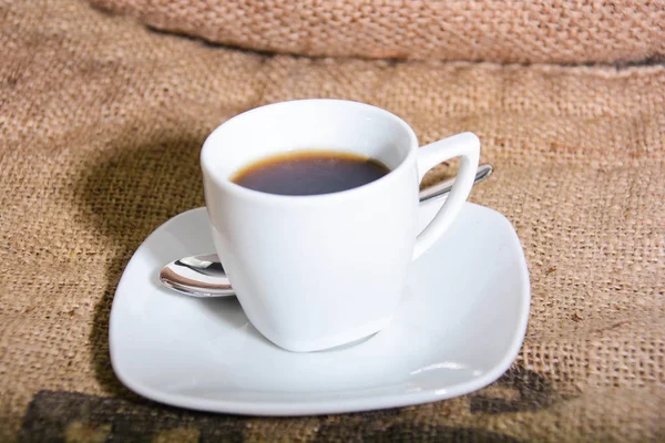 Originele Italiaanse Koffie Gemaakt Met Mokka — Stockfoto