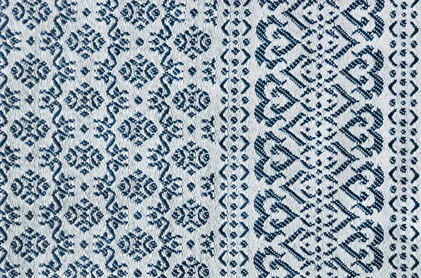 Thajská Textura Siam Fabric Struktura Vzorku Hedvábí — Stock fotografie
