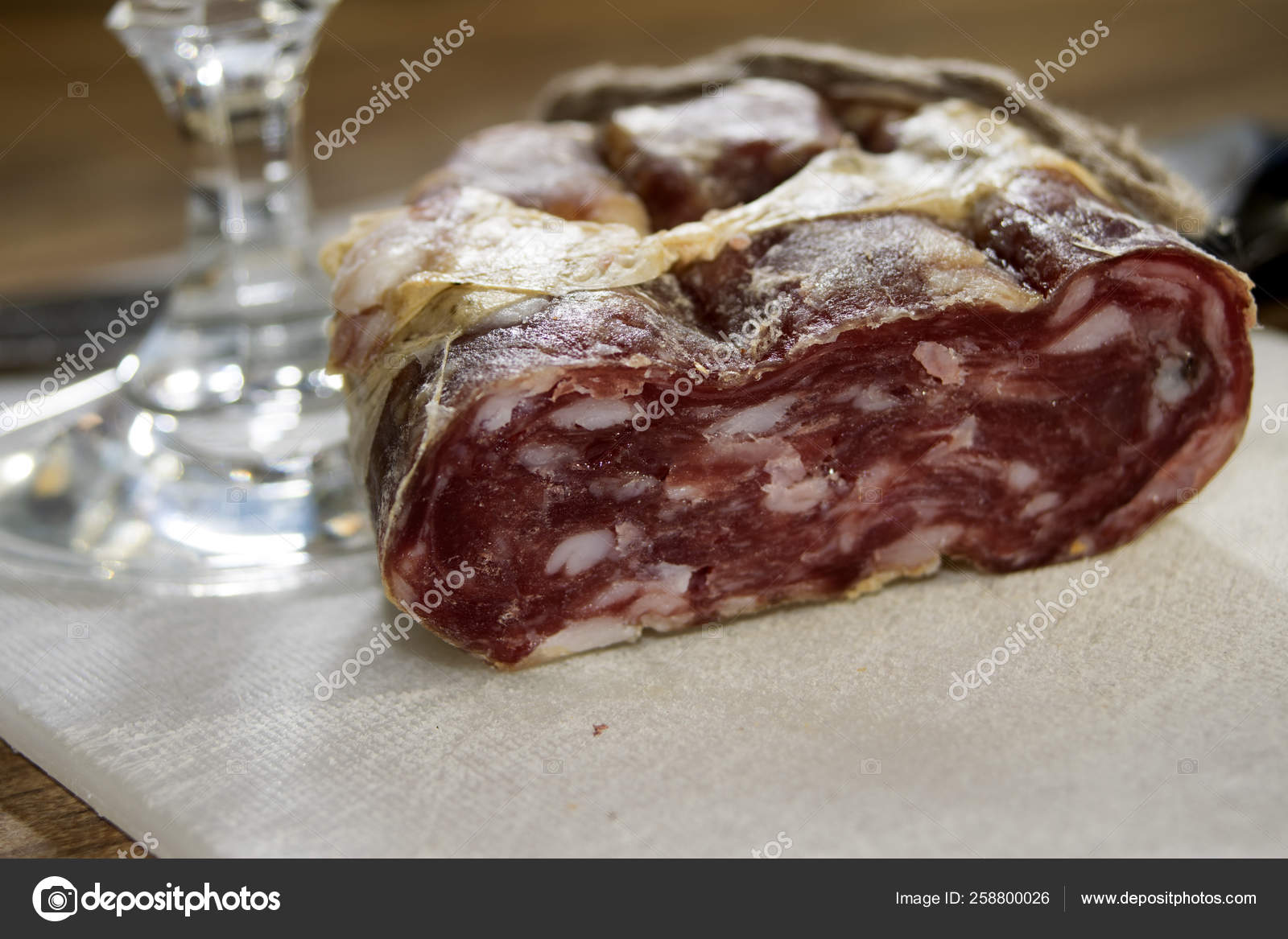 Calabrese Speciality Soppressata Salami — Stock Photo © YAYImages