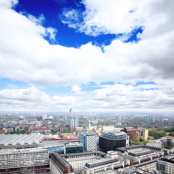 Vista Aérea Ciudad Londres Desde London Eye — Foto de Stock