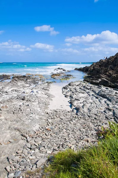 Rocas Playa Stintino Cerdeña — Foto de Stock