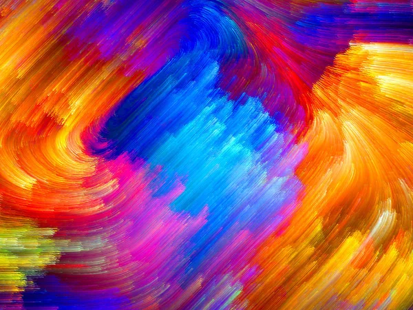 Colors Bloom Series Abstract Composition Fractal Color Textures Suitable Element — Stock Photo, Image