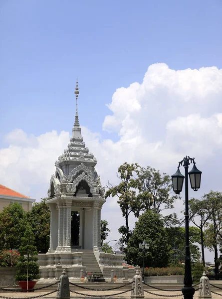 Cambogia Phnom Penh Yeay Penh Statua — Foto Stock