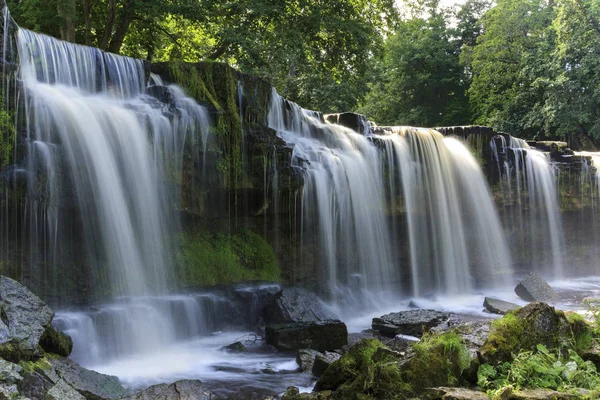Cachoeira Keila Bela Reserva Natural — Fotografia de Stock