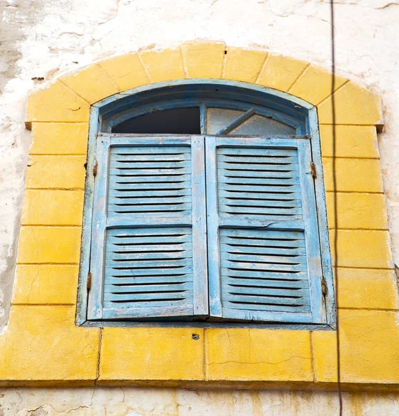 Janela Morocco África Construção Antiga Wal Tijolo Histórico — Fotografia de Stock