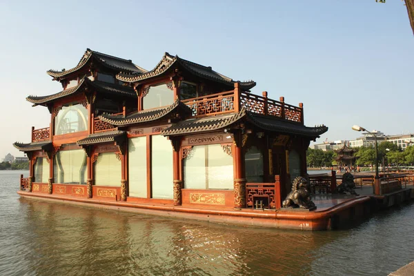 Belo Pavilhão Chinês West Sihu Xihu Lake Hangzhou China — Fotografia de Stock