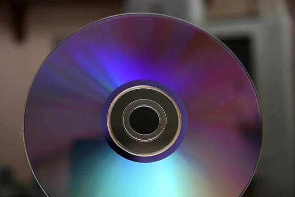 Dvd Που Χρησιμοποιείται Αποθηκευτικό Μέσο Για Ηλεκτρονικά Δεδομένα — Φωτογραφία Αρχείου
