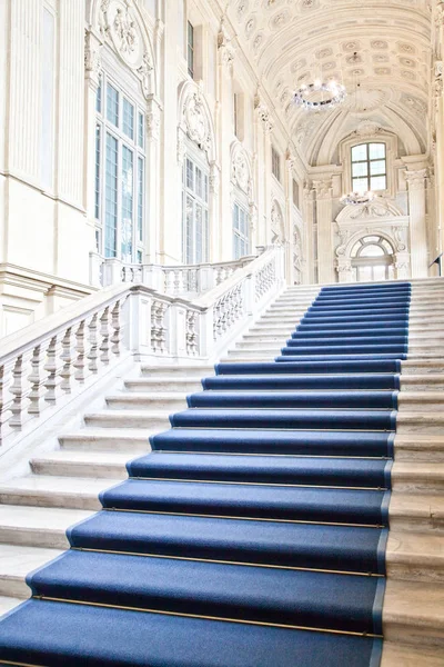 Italia Torino Interior Del Palazzo Madama Palacio Real — Foto de Stock