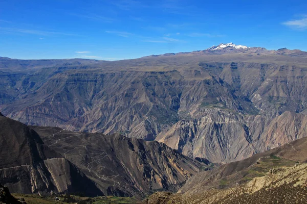 Cotahuasi Canyon Peru Panoramik Görünümü Dünyanın Güzel Derin Kanyonlar Biri — Stok fotoğraf