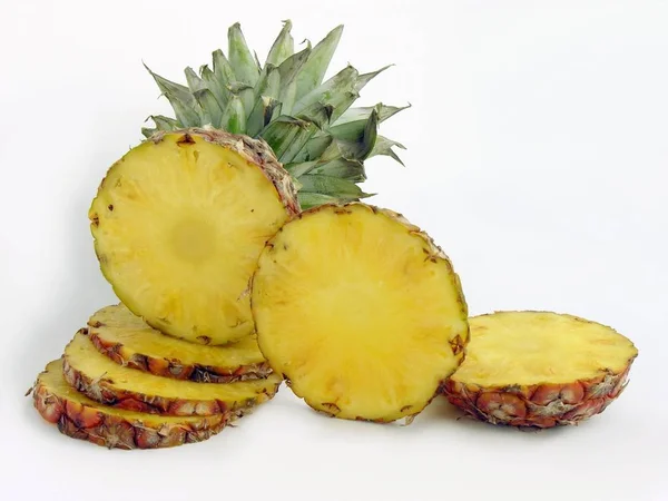 Ananas Tast Aromasimoly Harika Meyve Becdause Vardır — Stok fotoğraf
