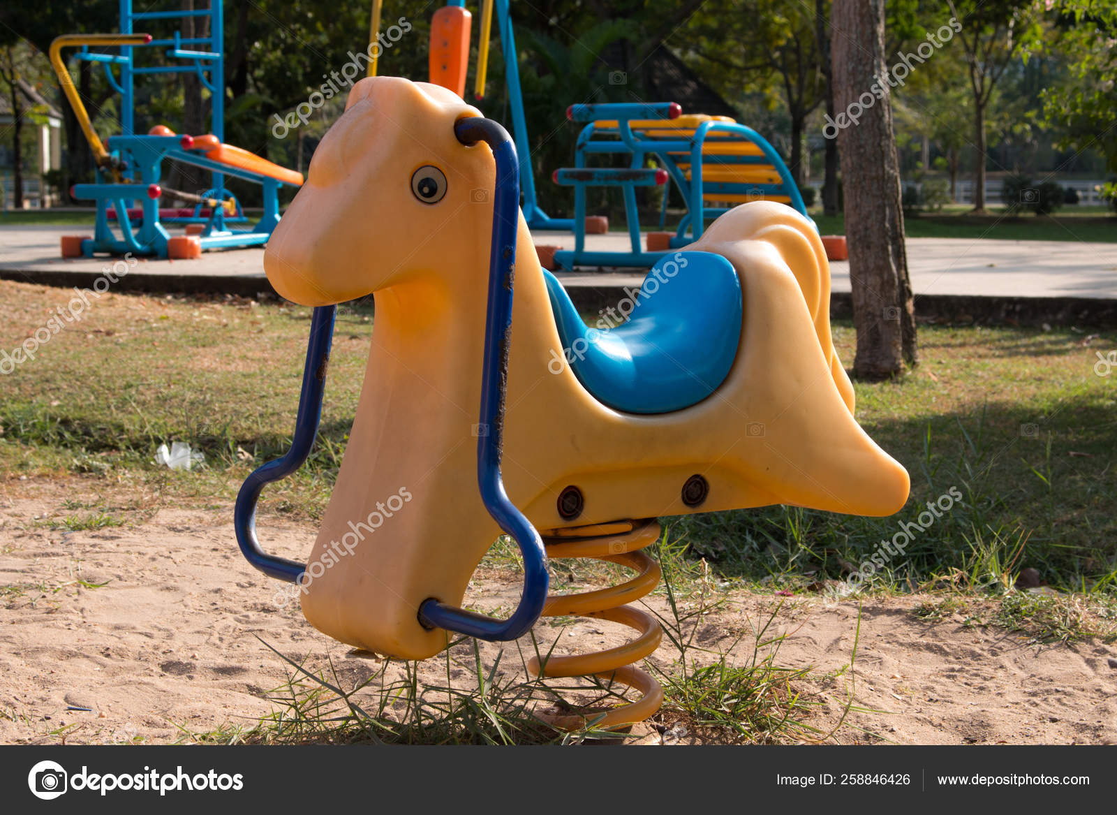 rocking horse playground