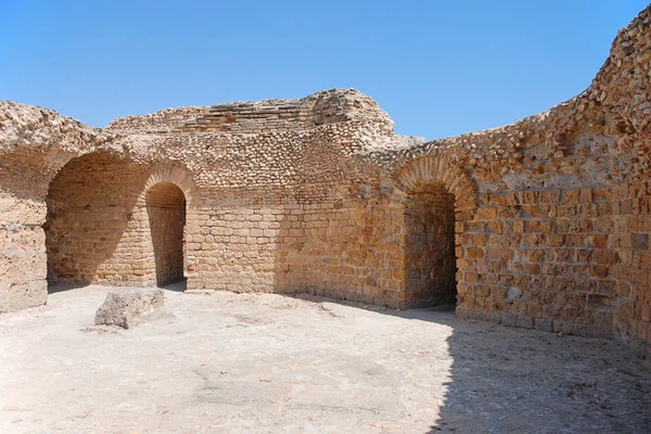 Ancient Ruins Baths Antoninus Pius Carthage Tunisia Unesco World Heritage — Stock Photo, Image