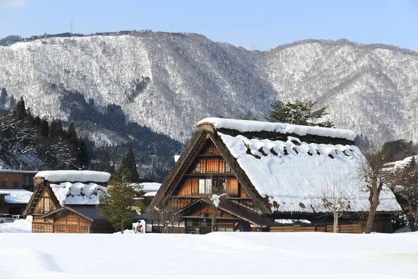 Casa Campo Gassho Zukuri Village Shirakawago — Foto de Stock
