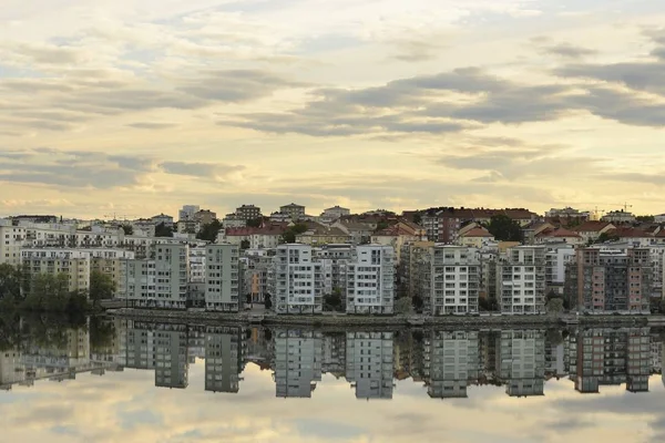 Vista Panorámica Del Hermoso Paisaje Urbano Estocolmo Terraplén — Foto de Stock