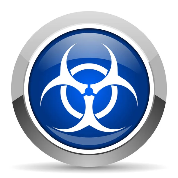 Іконка Вірусу Ізольована Білому Тлі — стокове фото
