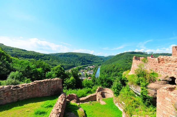 Tiro Del Castillo Luetzelburg Uno Los Castillos Medievales Más Importantes — Foto de Stock