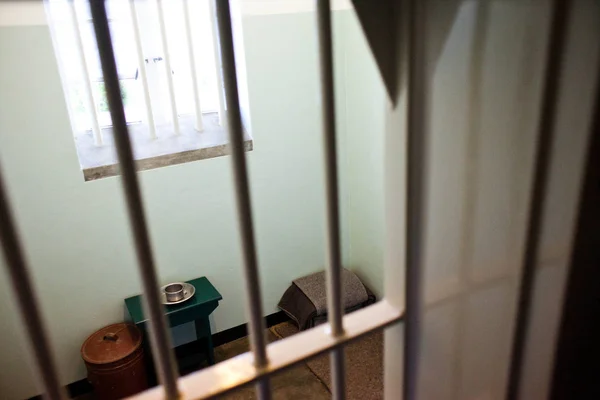 Nelson Mandela\'s Cell, Robben Island Prison, Cape Town