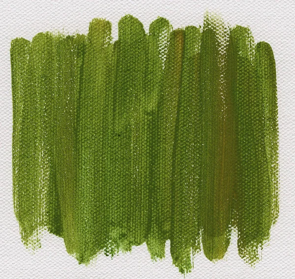 Πράσινο Αφηρημένη Υδατογραφίδα Λευκό Καμβά Καλλιτέχνη Αυτοκατασκευασμένο Από Φωτογράφο — Φωτογραφία Αρχείου