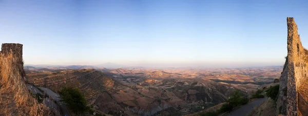 Rovine Paesaggistiche Castellane Assoro Sicilia Italia — Foto Stock