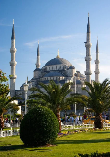 Mešita Sultán Ahmed Istanbulu Krocan — Stock fotografie